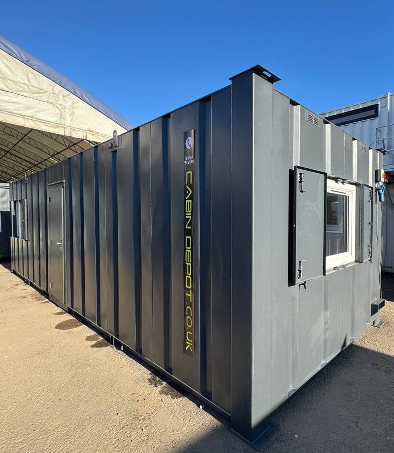 32x10ft Cabin | Open Plan Canteen / Office | Anti-Vandal | Portable Building | No 1453