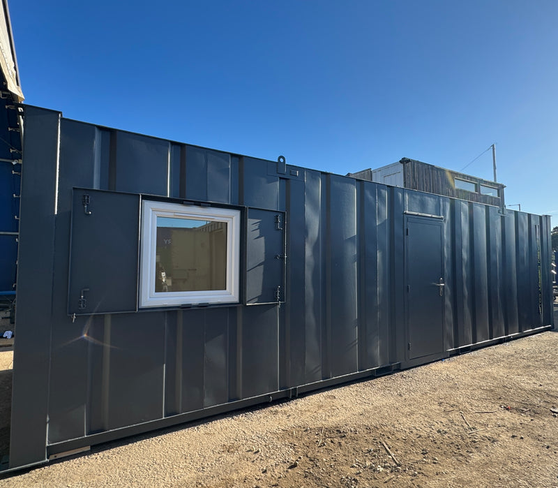 32x10ft Cabin | Open Plan Canteen / Office | Anti-Vandal | Portable Building | No 1453