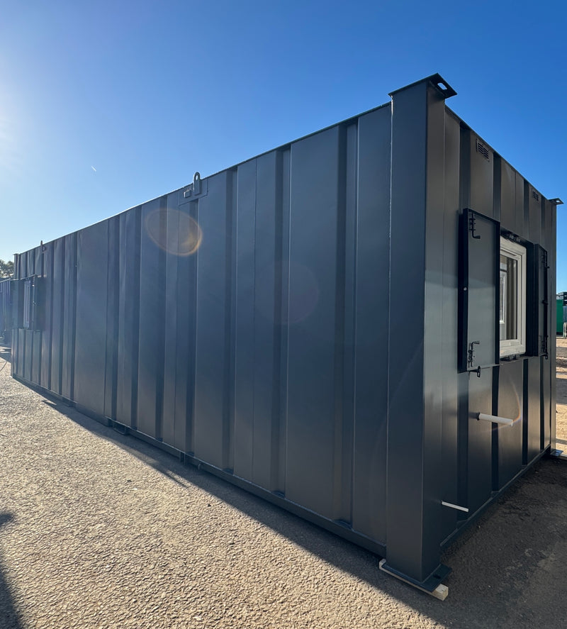 32x10ft Cabin | Open Plan Canteen / Office | Anti-Vandal | Portable Building | No 1453