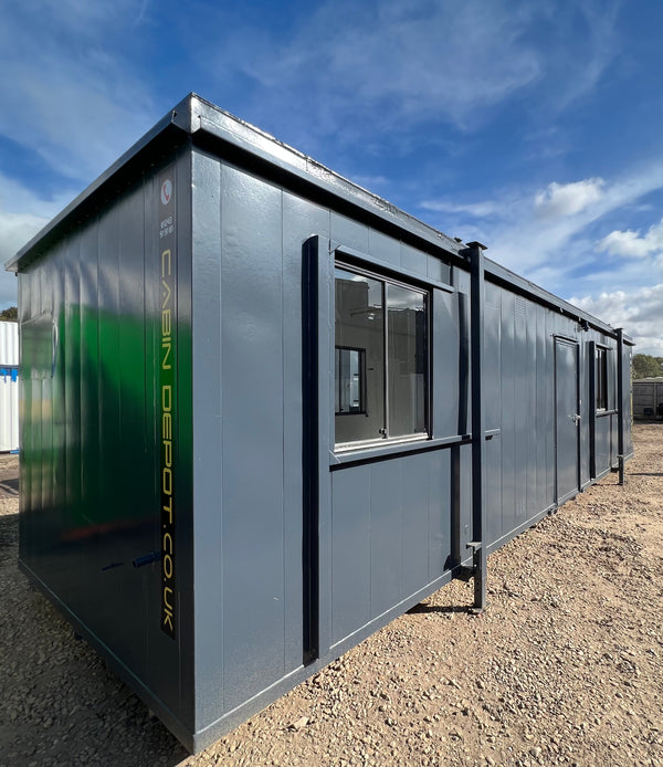 32x10ft Cabin | Open Plan With Kitchen | Office / Canteen | Anti-Vandal | Portable Building | No 880