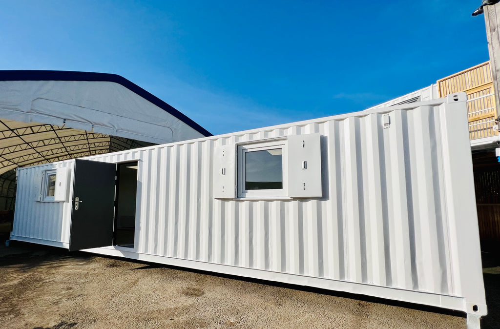 40x8Ft | Converted Shipping Container | Container Conversion | Open Plan Office | Portable Container Building | No 1023