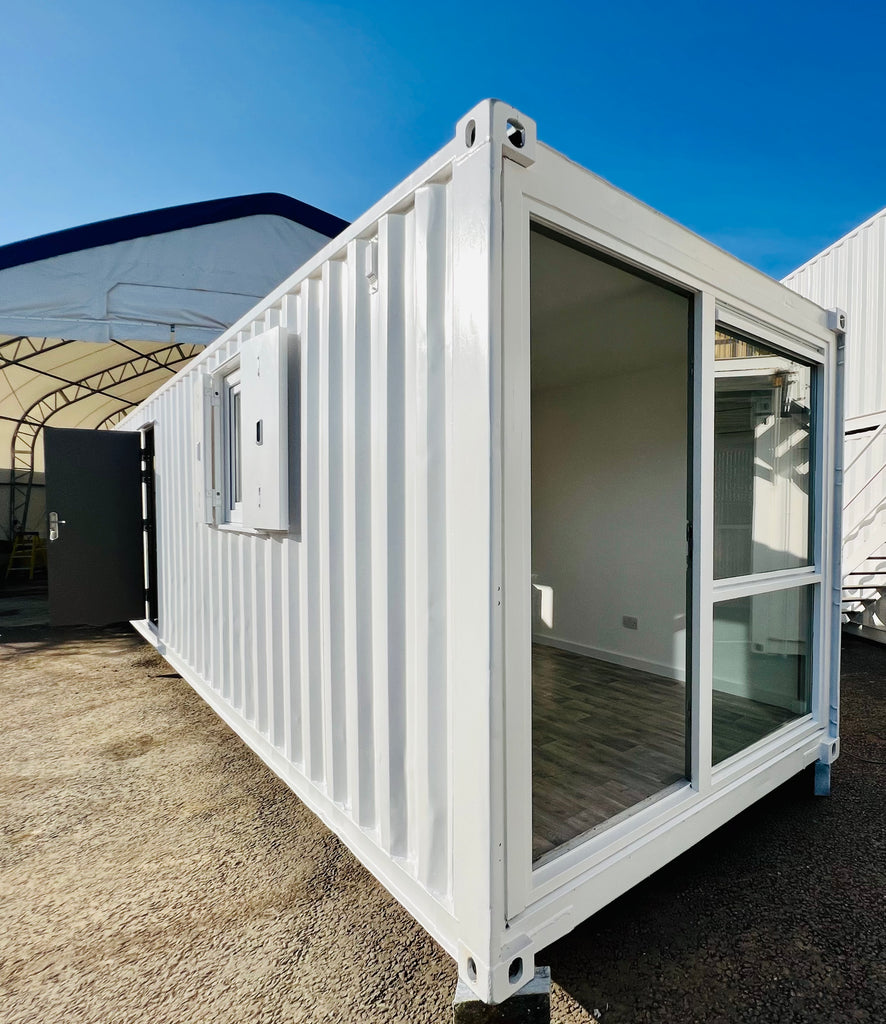 40x8Ft | Converted Shipping Container | Container Conversion | Open Plan Office | Portable Container Building | No 1023