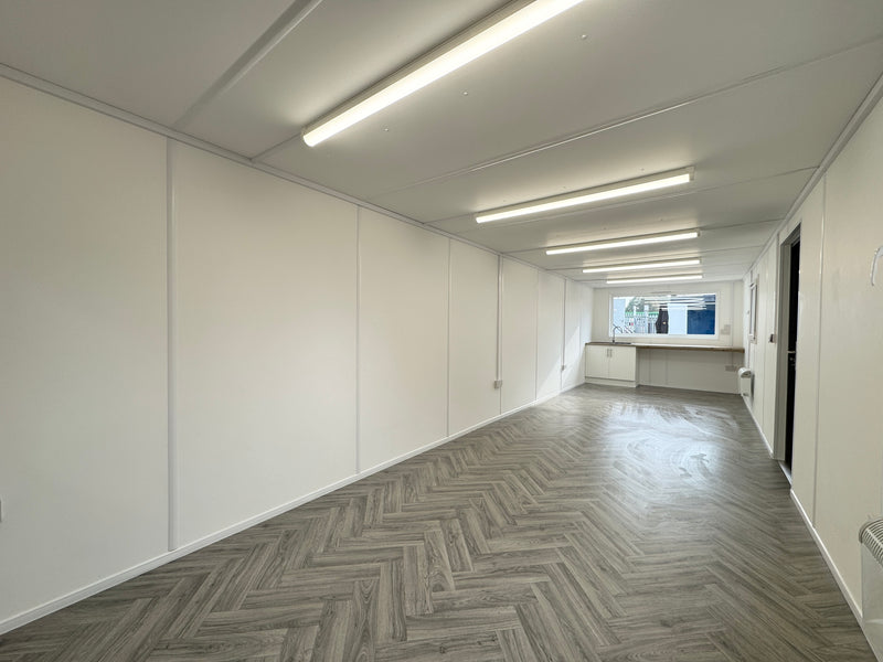 32x10ft Cabin | Canteen / Office | With Kitchenette | Anti-Vandal | Portable Building | No 1517