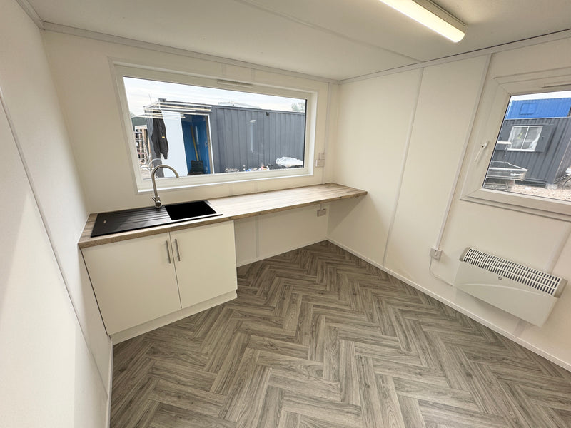 32x10ft Cabin | Canteen / Office | With Kitchenette | Anti-Vandal | Portable Building | No 1517