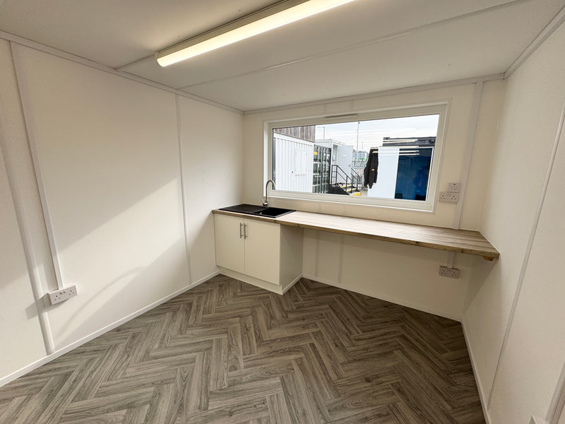 32x10ft Cabin | Canteen / Office | With Kitchenette | Anti-Vandal | Portable Building | No 1517