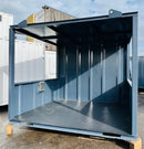 Steel Smoking Shelter - Grey