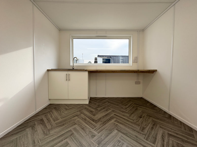 32x10ft Cabin | Canteen / Office | With Kitchenette | Anti-Vandal | Portable Building | No 1517