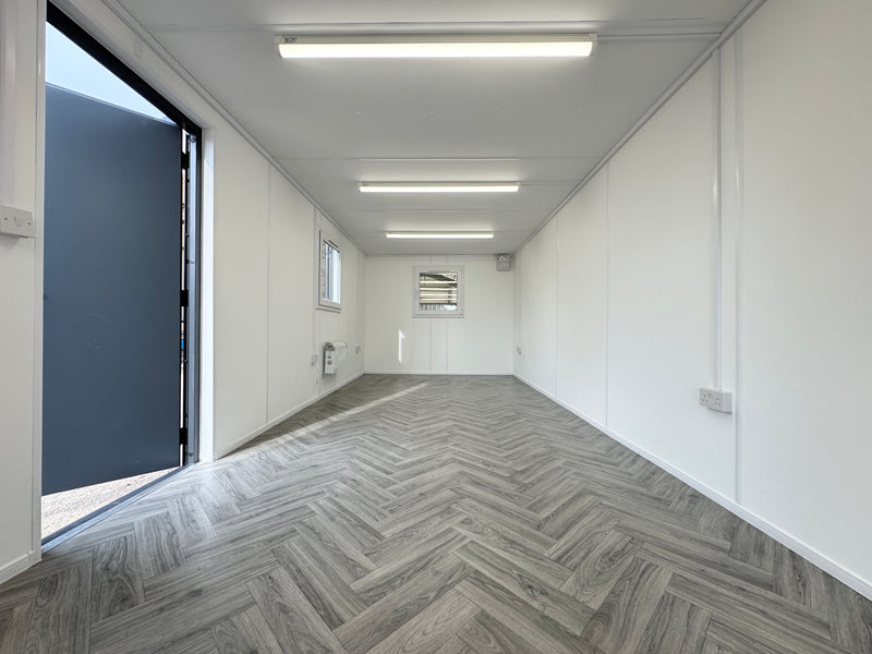 32x10ft Cabin | Canteen / Office | With Kitchenette | Anti-Vandal | Portable Building | No 1517