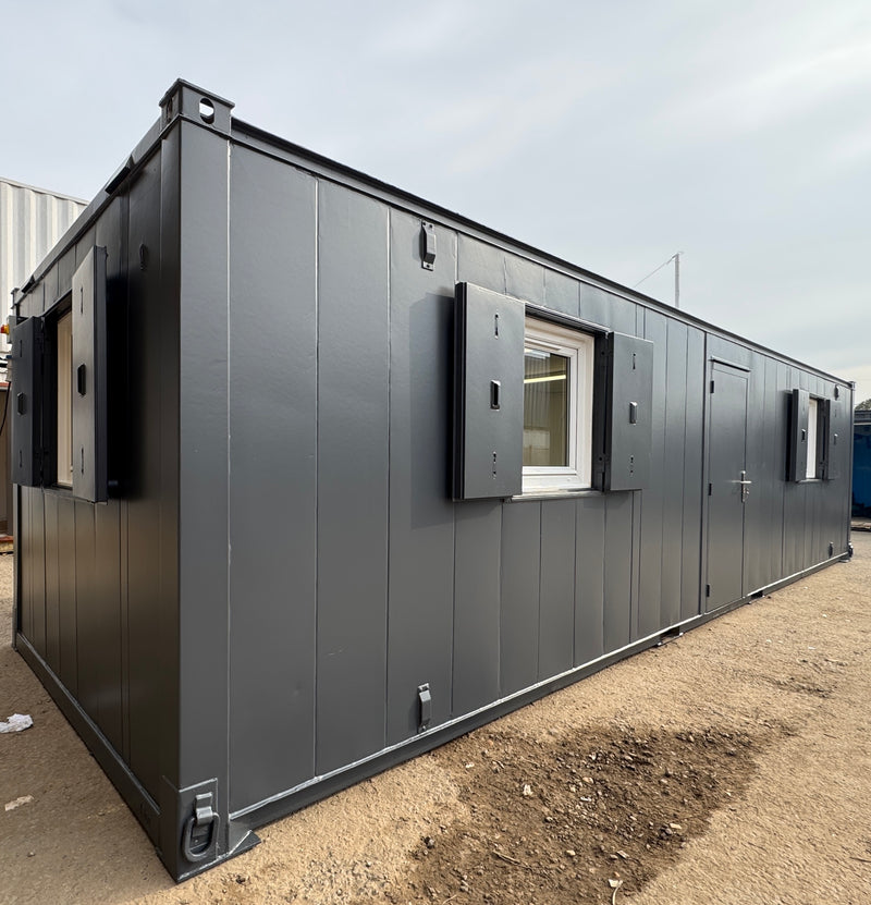 32x10ft Cabin | Canteen / Office | With Kitchenette | Anti-Vandal | Portable Building | No 1517