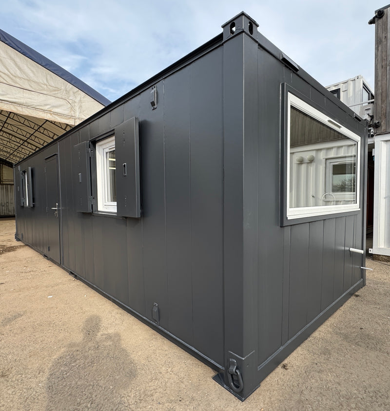32x10ft Cabin | Canteen / Office | With Kitchenette | Anti-Vandal | Portable Building | No 1517