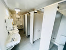 Toilet Block + Shower 24 x 9 Ft | 4 + 1 Toilet | Separate Shower Room | Portable Building | No 882