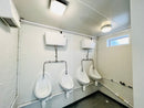 Toilet Block + Shower 24 x 9 Ft | 4 + 1 Toilet | Separate Shower Room | Portable Building | No 882