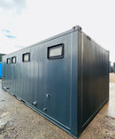 Toilet Block + Shower 24 x 9 Ft | 4 + 1 Toilet | Separate Shower Room | Portable Building | No 882