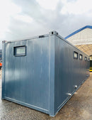 Toilet Block + Shower 24 x 9 Ft | 4 + 1 Toilet | Separate Shower Room | Portable Building | No 882
