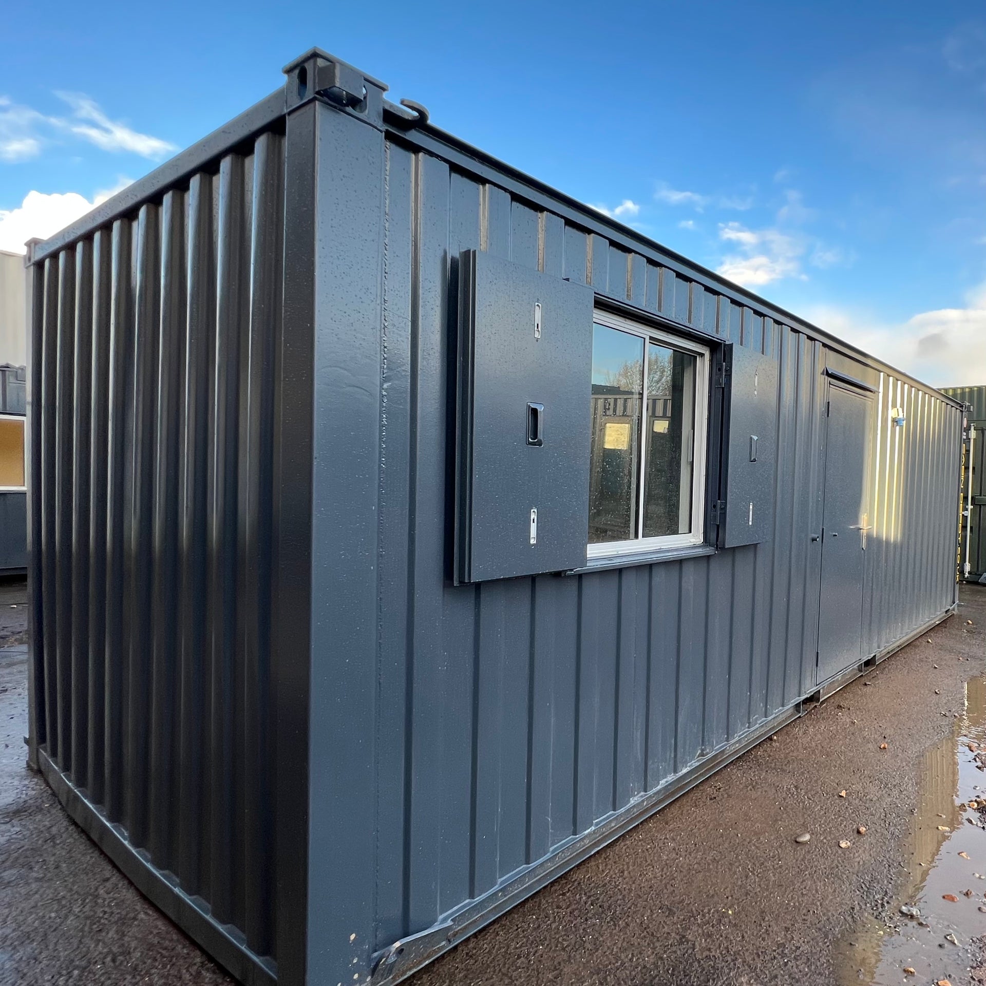 24x9 ft | Container Office | Portable Building | 7m Anti-Vandal Cabin| No 1016