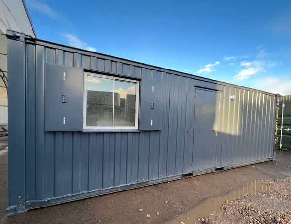 24x9 ft | Open Plan Office | Portable Building | Anti-Vandal | No 1016