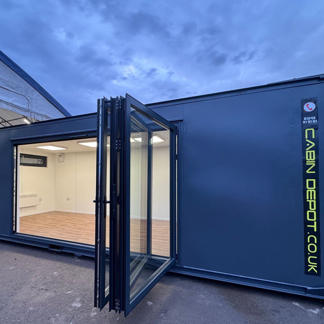 24x9ft | CUSTOM Cabin | Container Office/Canteen/Studio | Portable Building | No 1520