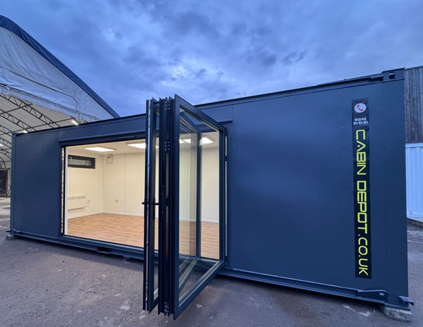 24x9ft | CUSTOM Cabin | Container Office/Canteen/Studio | Portable Building | No 1520