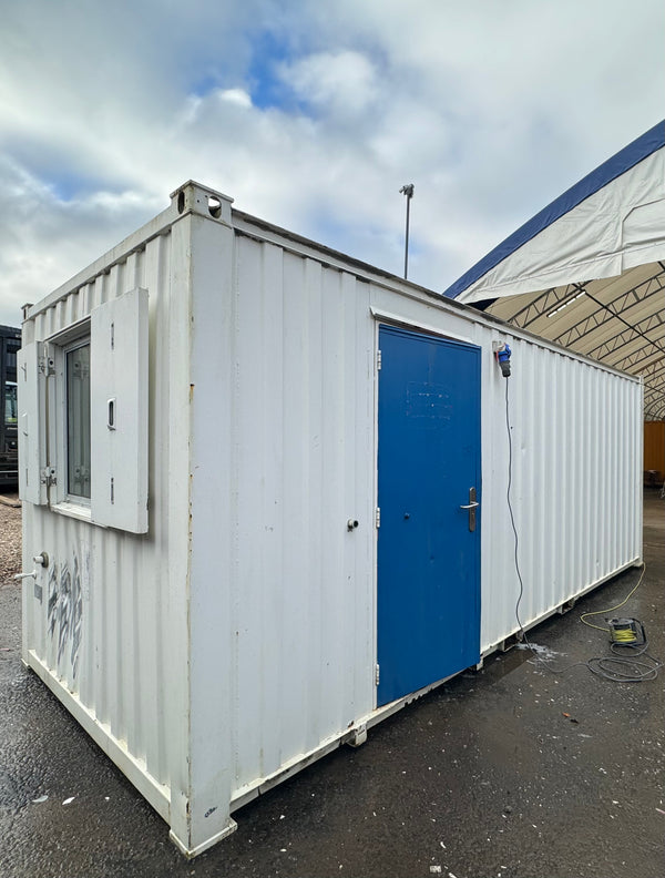 21x8ft | 2 Rooms | Canteen + Drying Room | Portable | Anti-Vandal Building | No 1052
