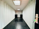 20x8ft CUSTOM Converted/Modified Shipping Container | Jet Black