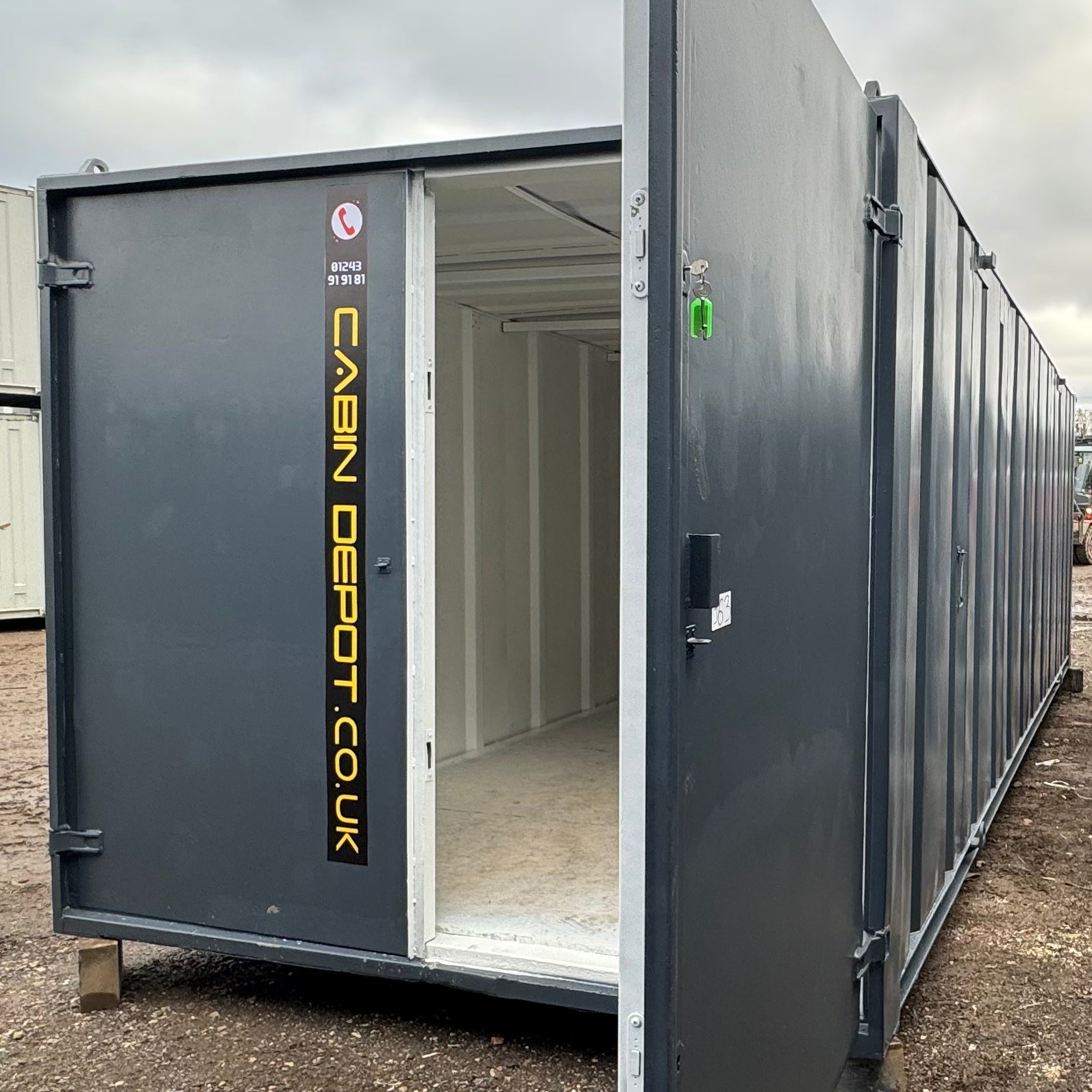 24x9FT | Secure Storage Container | Store | Shipping Container | Anti-Vandal | No 963