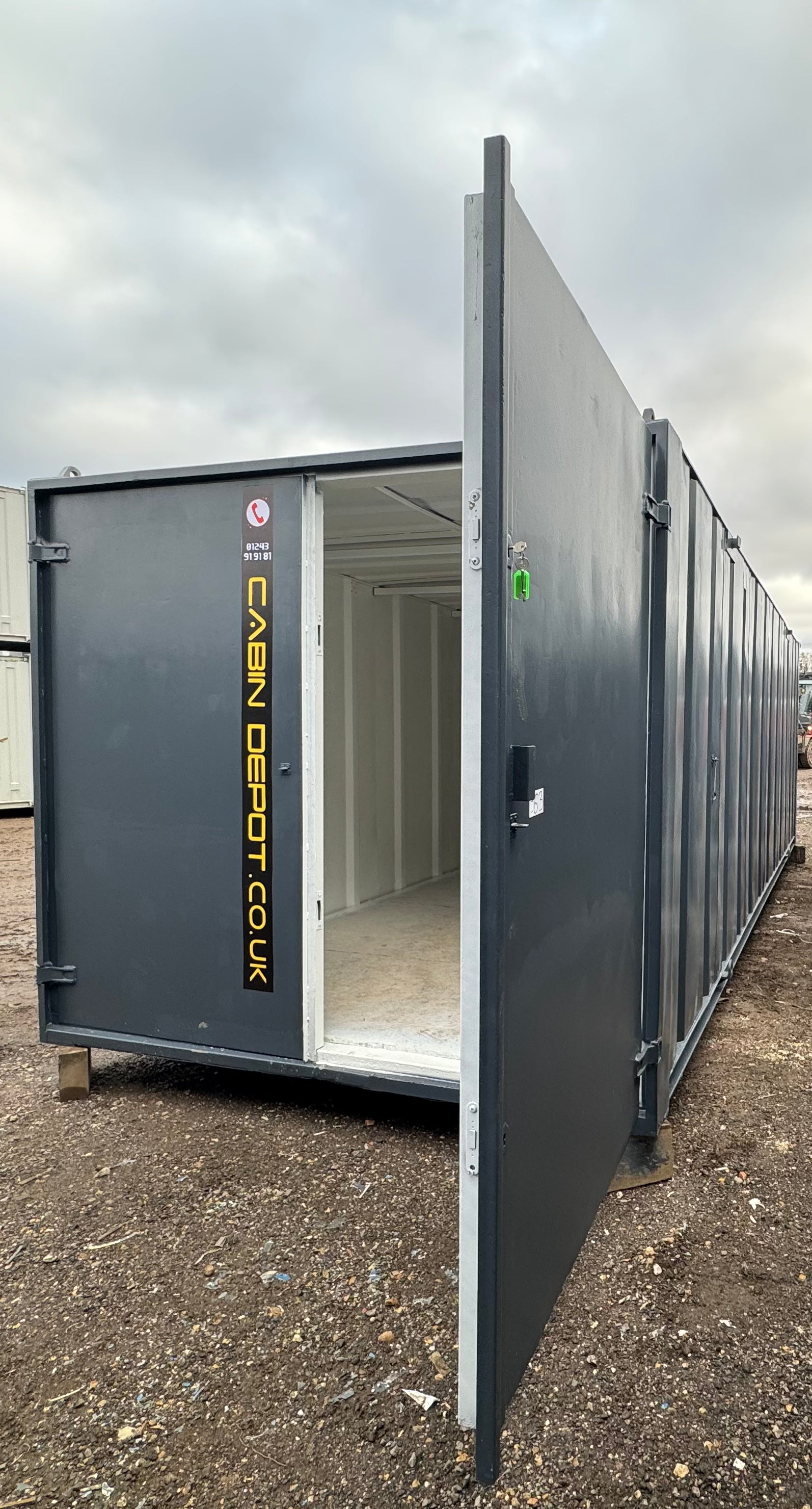24x9FT | Secure Storage Container | Store | Shipping Container | Anti-