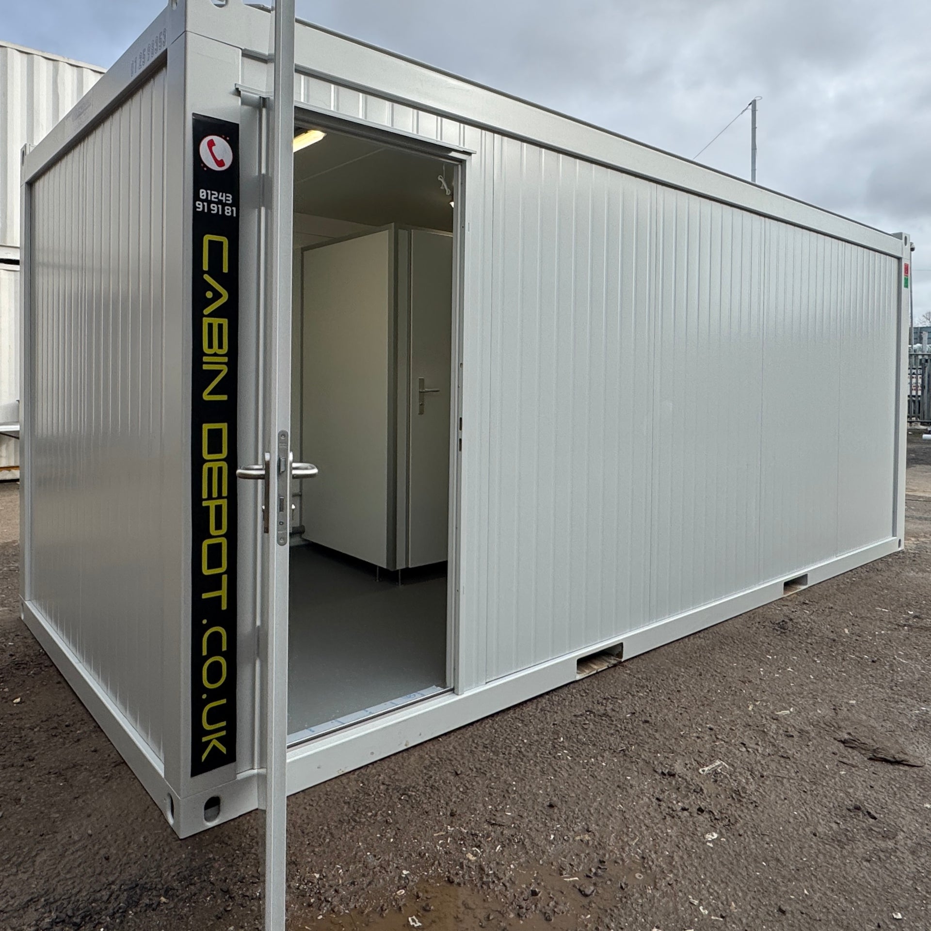 Toilet Block | 5 WC's | 5 Basins | 4 Urinals | 20x8 Ft | NEW Portable Toilet Block | Grey | No 797 LG