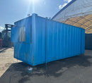 20x8ft | Canteen / Office | Building Site Accommodation | Portable Anti-Vandal | Reduced | No 1568