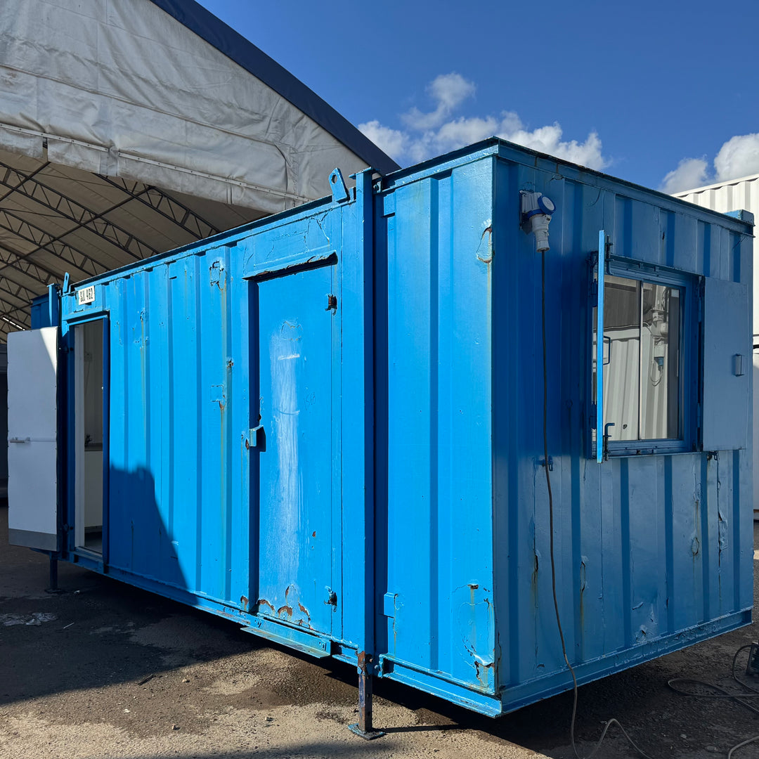 20x8ft | Canteen / Office | Building Site Accommodation | Portable Anti-Vandal | Reduced | No 1568