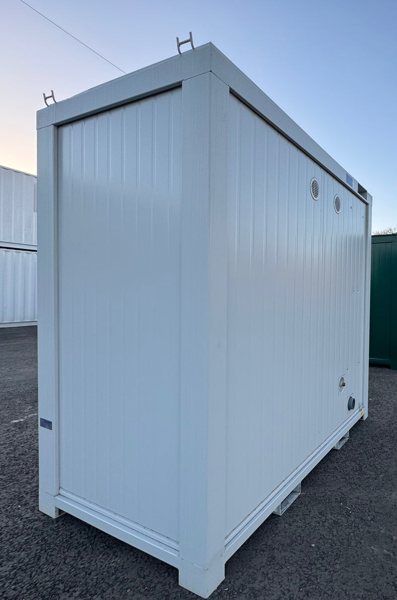 NEW 1 Toilet & 1 Shower Block | 8x5 Ft | Portable Containex Unit | GREY | No 855 LG