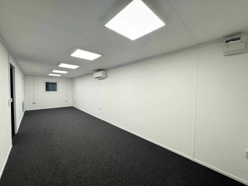 32x10ft Cabin | Open Plan Canteen / Office | CUSTOM | Portable Building | No 1593