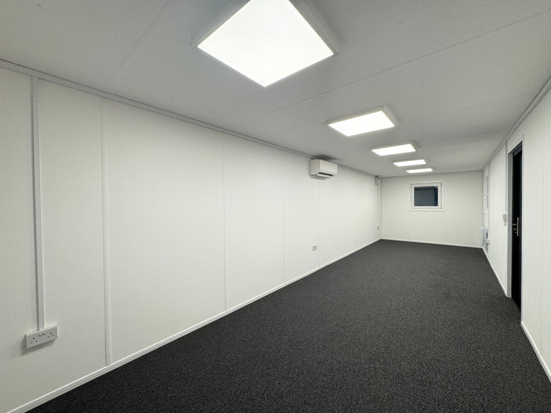 32x10ft Cabin | Open Plan Canteen / Office | CUSTOM | Portable Building | No 1593