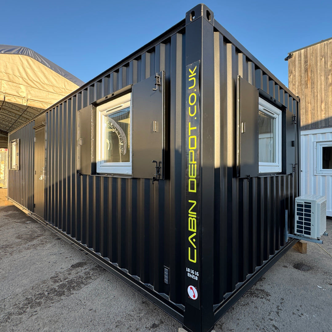 32x10ft Cabin | Open Plan Canteen / Office | CUSTOM | Portable Building | No 1593