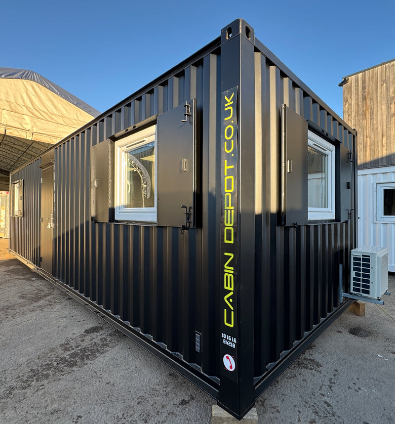 32x10ft Cabin | Open Plan Canteen / Office | CUSTOM | Portable Building | No 1593