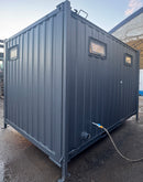 12 x 9 ft | Anti Vandal | 2 + 1 Toilet Block | Premium | Portable Building | Welfare | No 1506