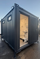 12 x 9 ft | Anti Vandal | 2 + 1 Toilet Block | Premium | Portable Building | Welfare | No 1506