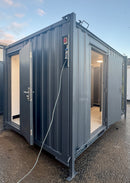 12 x 9 ft | Anti Vandal | 2 + 1 Toilet Block | Premium | Portable Building | Welfare | No 1506