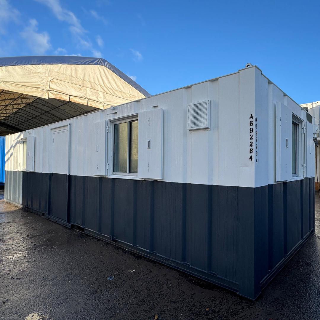 32x10ft | Canteen / Office | Building Site Accommodation | Portable Anti-Vandal | Reduced | No 1667