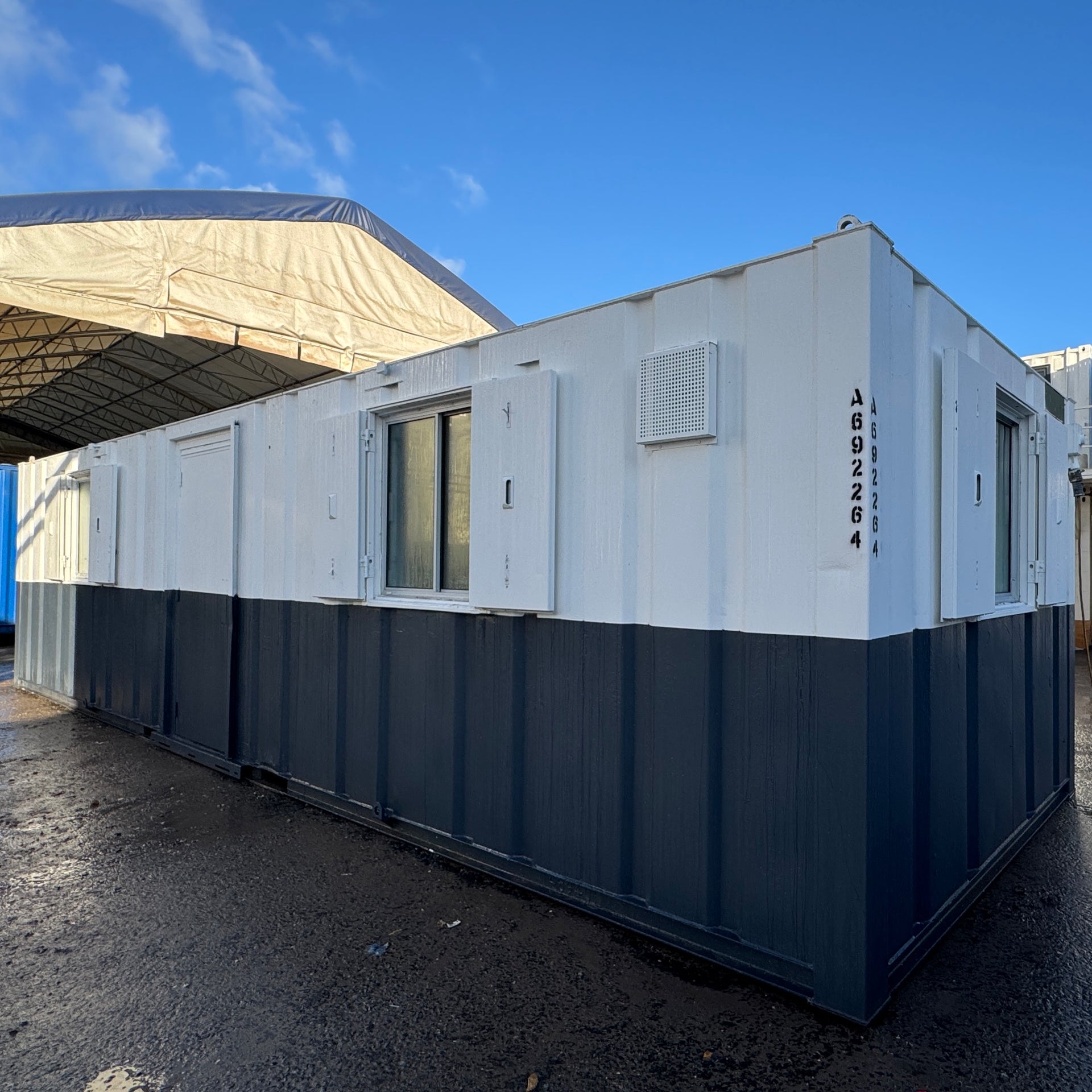 32x10ft | Canteen / Office | Building Site Accommodation | Portable Anti-Vandal | Reduced | No 1667