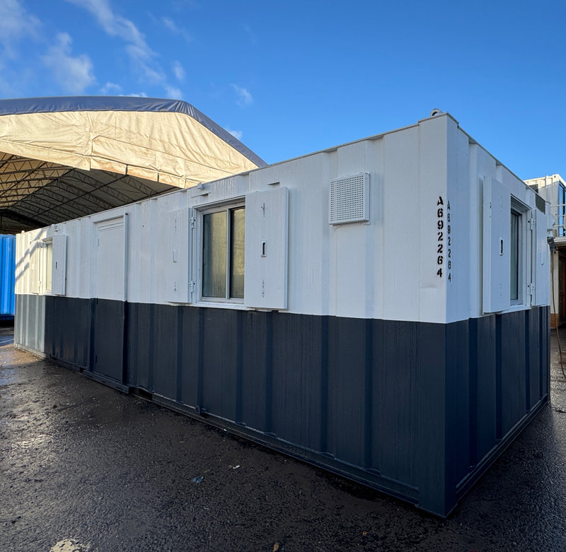 32x10ft | Canteen / Office | Building Site Accommodation | Portable Anti-Vandal | Reduced | No 1667