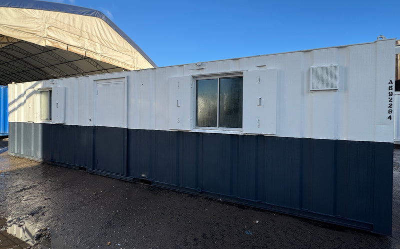 32x10ft | Canteen / Office | Building Site Accommodation | Portable Anti-Vandal | Reduced | No 1667