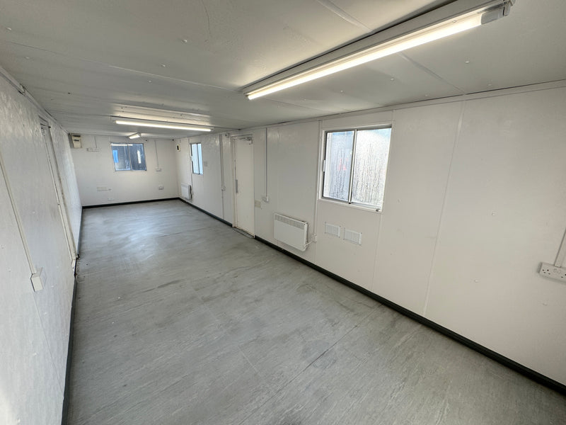 32x10ft | Canteen / Office | Building Site Accommodation | Portable Anti-Vandal | Reduced | No 1667