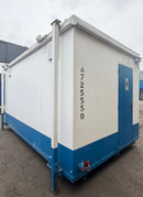 16 x 9 ft | 3+1 Toilet Block | Building Site Accommodation | Portable Anti-Vandal Cabin | Reduced | No 1650