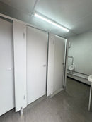 16 x 9 ft | 3+1 Toilet Block | Building Site Accommodation | Portable Anti-Vandal Cabin | Reduced | No 1650