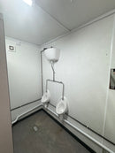 16 x 9 ft | 3+1 Toilet Block | Building Site Accommodation | Portable Anti-Vandal Cabin | Reduced | No 1650