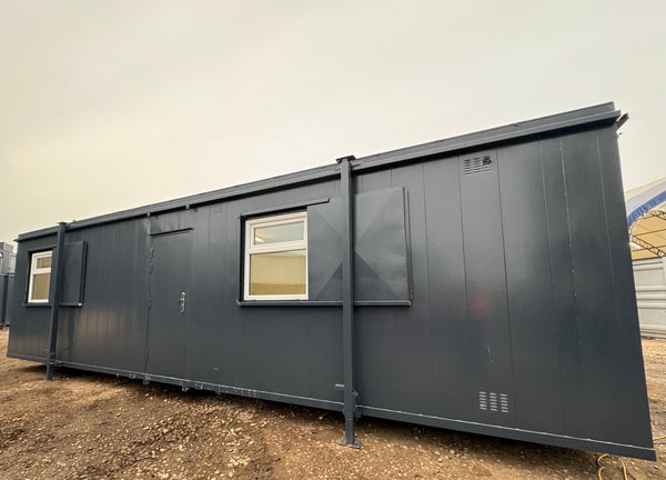 32x10ft Cabin | Office / Canteen | Anti-Vandal Cabin | Portable Building | kitchenette | No 1076