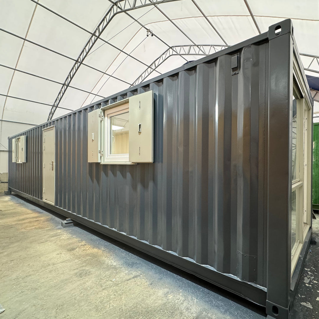 40x8Ft | Converted Shipping Container | Container Conversion | Open Plan Office | Portable Container Building | Reduced | No 1080