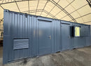 26x9ft | Static Welfare Unit | Office, Toilet, Canteen, Drying Room & Generator 11KVA | Portable | Anti-Vandal | No 1042