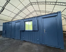 26x9ft | Static Welfare Unit | Office, Toilet, Canteen, Drying Room & Generator 11KVA | Portable | Anti-Vandal | No 1042