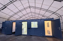 26x9ft | Static Welfare Unit | Office, Toilet, Canteen, Drying Room & Generator 11KVA | Portable | Anti-Vandal | No 1042